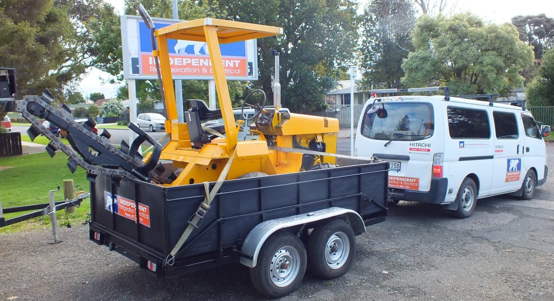 Trench Digger | Independent Refrigeration